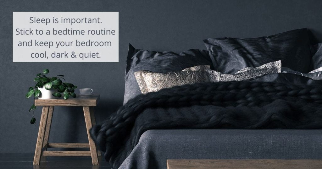 Sleep routine