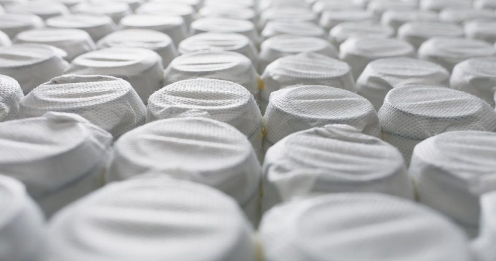 Inner structure of pocket spring mattresses